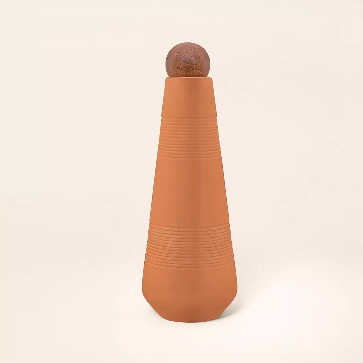 Terracotta Cone Bottle