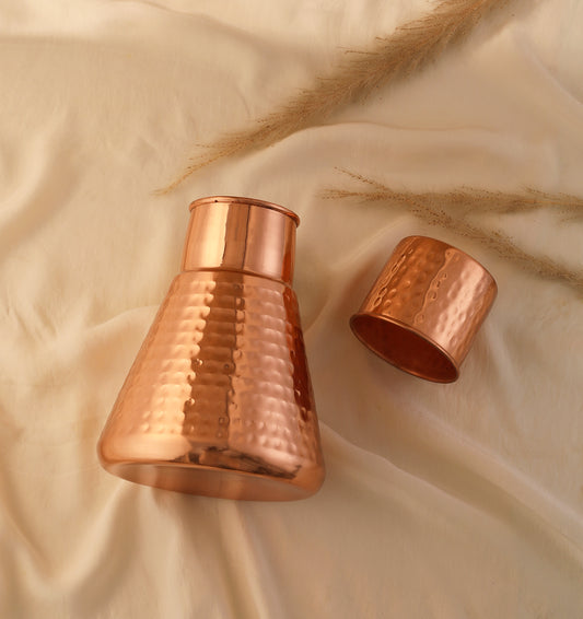Copper Conical Carafe